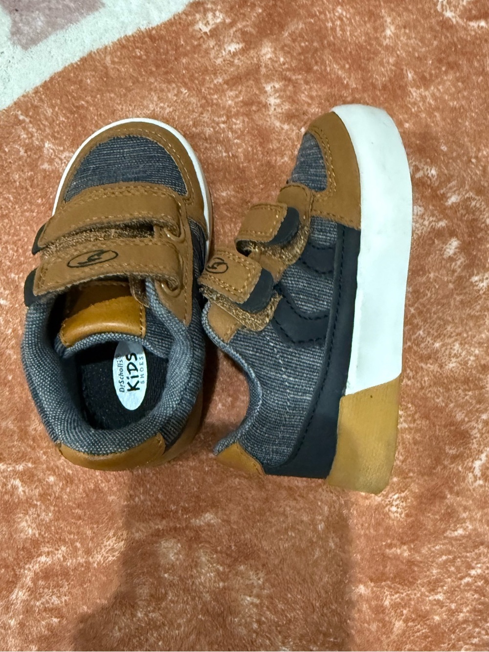 DrScholl's Baby Boy Double Strap Sneakers - Picture 4 of 5